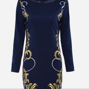 Amika Fashion Sexy Bodycon midi dress size Small NWT hourglass figure